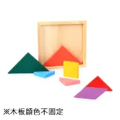 七巧板 益智拼圖玩具 木製七巧板 團康親子玩具 客製化禮品專家5574