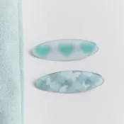 【Bonny & Read】[韓國] 星河薄荷糖髮夾組 / 2色｜髮夾 髮飾 薄荷綠 綠色 鴨嘴夾 瀏海夾【全現貨賣場】