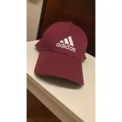 （二手近新）正品Adidas 愛迪達 經典運動老帽 棒球帽 酒紅 (H34475) 僅戴過1次