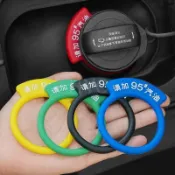 【創意提示貼紙】汽車油箱蓋車貼 98請加92號95燃油 創意提示貼紙 個性創意柴油提醒圈 汽車貼紙 車貼貼紙 機車油箱蓋