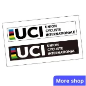 🫥More shop🚲自行車車貼 UCI世界自行車聯盟公路車山地車單車貼紙自行車架前叉429