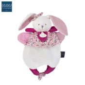 Doudou 小淘氣/翻包布偶安撫巾/兔兔