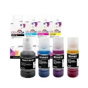 【COLOR24】for EPSON 1黑3彩組 T03Y100/T03Y200/T03Y300/T03Y400 相容連供墨水(適用 L4150/L4160/L6170)