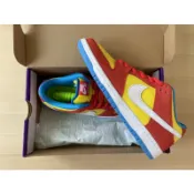 Nike SB Dunk Low Bart Simpson 辛普森 紅 黃 藍 現貨 US8.5 BQ6817-602