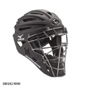 MIZUNO 武士系列 成人用.少年用 棒壘球捕手頭盔 ~黑(380191D9090)(380192D9090)