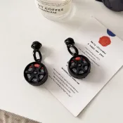 🚀現貨🚀輪胎卡鉗適用蘋果追蹤器保護套airtag全包防水保護殼定位防丟器鑰匙扣 預售
