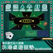 【3C小站】德州撲克電競鼠墊 大張滑鼠墊 3mm 鍵盤墊 桌墊 超大滑鼠墊 桌遊墊 餐墊 桌墊 電競鼠墊 撲克牌