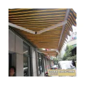 (店+)【安安家具】伸縮雨棚 全蓋式手搖曲臂帆佈伸縮棚 戶外活動遮陽棚批髮