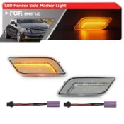 2x 適用於奔馳 E 級 C207 A207 W207 E350 Coupe 敞篷車 2010-2013 保險槓 Led
