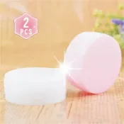 WOMAN HOUSE ML#7061圓型藥膏空盒.分裝盒-20g*2入(不挑色) [48017]◇瓶瓶罐罐容器分裝瓶◇