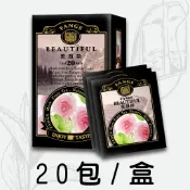 【花鹿水】德國 美顏茶(玫瑰薄荷茶，無咖啡因，20、100包) 茶包-FANGS方氏 花草茶