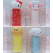 ♥小玫瑰日本精品♥ 絕版現貨 Hello Kitty 美樂蒂 大耳狗 蛋黃哥 造型棉花棒罐 按壓式棉花棒收納盒~8