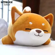 雲渡小鋪 米糠 柴犬市長直播同款柴犬柴犬抱枕 柴犬娃娃 狗狗 羽絨棉抱枕 黑柴 薩摩耶 海豹 柯基 小豬 熊