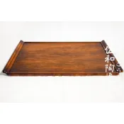 (店+)+佐和陶瓷餐具批發+【赤漆木紋30*43托盤-日本製 XL13102-35】漆器 托盤 餐具 擺盤  漆器 木製 餐廳