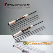 Major Craft Fine Tail  玻纖溪流竿 可調式野鱒竿 鱒魚竿 槍柄路亞竿 多節旅行竿 將軍釣具