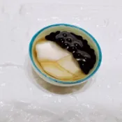 台南粉圓豆花擺飾、豆花鑰匙圈（無湯匙）、豆花磁鐵、豆花冰箱貼、粉圓豆花、袖珍模型、ob11 黏土人、微縮模型