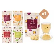 【蜜思朵】寒天系列x1袋 黑糖冰糖茶磚任選(17gx15入/袋；百香/鳳梨/冬瓜/桂圓紅棗珊瑚草)