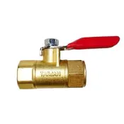 (單個) 銅雙內牙考克 1/4“ x 1/4“ PT 【榮信昌】 銅 雙內牙考克 凡而 考克 銅製 銅考克