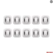 BMW 10 件裝門插條裝飾條索環塑料夾用於門卡鑲嵌條更換寶馬 3 系 E46 E90 E91 E92 E93 0714