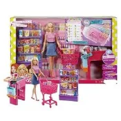 小猴子玩具鋪~全新正版㊣ 美泰 barbie~《MATTEL》芭比超級市場組~特價:899元/款