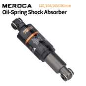 MEROCA 液壓油彈簧後避震 125mm 150mm 165mm 190mm 中置懸吊阻尼器 適用於登山車與摺疊車