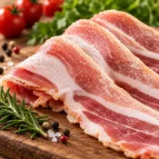 (店+)【極鮮配】富統特級培根片 250g 玫瑰培根 培根 早餐培根