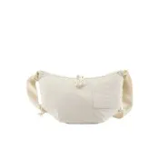 The North Face 北臉 側背包 斜背包 小包 運動小包 隨身小包 W NEVER STOP CROSSBODY 米白 NF0A81DSQLI