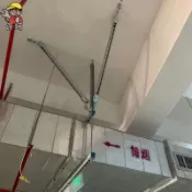 抗震支架消防水管電纜橋架風管暖通側雙向抗震支吊架