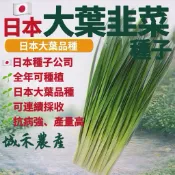 城禾農產🍃 日本大葉韭菜種子 3.6克約800粒 日本大葉韭菜種子 大葉韭菜種子 韭菜種子 大本韭菜種子 韭菜種子