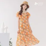 IRIS 艾莉詩-南洋海島渡假洋裝-42683