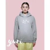 Yuri Shop✿日本代購 Ne-net 驚訝貓咪 印花 休閒 寬鬆 連帽 套頭 純棉 毛圈 休閒 T恤 長袖 上衣