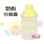 【i郵購】玟玟婦嬰用品百貨名店 RichelI 利其爾三層奶粉分裝盒98992(奶粉分裝盒、奶粉罐)容器透明，實用方便