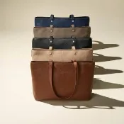 【FOSSIL】Jessie 真皮托特包 (多色可選)