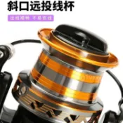 斜口遠投捲線器 9000型10000型11000型12000型 全金屬線杯 錨魚輪 大魚線輪 海釣磯釣 防海水 大拉力