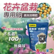 【花園城堡】爆花專用肥 澆水＝施肥 不長蟲無臭味 花開不斷  盆栽花卉肥料 長效肥 草花玫瑰桂花杜鵑 圃樂施緩釋肥