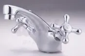 衛浴精品面盆龍頭十字古典單孔龍頭.大流量.面盆單孔龍頭全配組