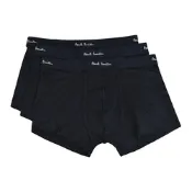 PAUL SMITH字母LOGO棉質低腰平口四角內褲三件裝(男款/深藍)