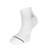 NIKE JORDAN 男女運動短襪(三雙入)(Dri-FIT 襪子 訓練 慢跑「DX9655-100」≡排汗專家≡
