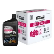 【Costco好市多】科克蘭 全合成機油 0W-20 946毫升 X 6入 Kirkland Signature Sp Saefull Synth Motor Oil 0W-20 946 ml X 6 Pack