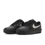 NIKE 耐吉 W Gamma Force 黑底銀勾 復古 厚底 皮革 休閒鞋 女鞋 HQ1674-001