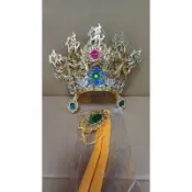 紙帽 清新亮麗五佛帽 觀音菩薩 佛教祖師