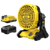 【Stanley】美國 史丹利 20V Max FM 風扇(空機)+SB202電池*1+SC200充電器*1 (SCF001+SB202+SC200)