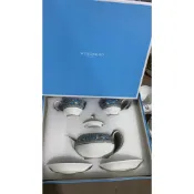 WEDGWOOD絲綢之路系列骨瓷杯碟+茶壺套裝