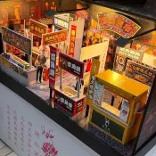 CHENPIV 紙紮夜市 服飾 章魚燒 飲料 地瓜球 攤販 小吃 (金紙 往生祭祀 對年 紙紮 火化 法會 普渡)