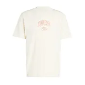Adidas VRCT SS Tee IS0186 男 短袖 上衣 T恤 運動 經典 三葉草 大LOGO 米色