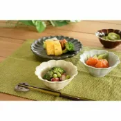 菲斯質感生活購物 日本製美濃燒 陶瓷 綠色/灰色 菊型小碗 醬料盤 小菜盤 醬菜 冰淇淋 甜點碗 水果碗 配菜 - 日本製 日本進口 日本 食器 器皿 餐具 禮物 陶瓷 餐桌 碗盤 午餐 送禮 代購 現貨 快速出貨 日本空運來台 日本代購 美濃燒 綠色/灰色 菊型小碗 醬料盤 小菜盤 醬菜 冰淇淋 甜點碗 水果碗