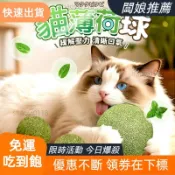 【桃園發貨】貓薄荷球 貓薄荷 貓玩具 貓咪玩具 貓草 貓薄荷 木天蓼 蟲癭果 逗貓球 貓草球 貓薄荷球 貓薄
