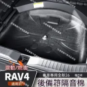 【六代RAV4專用】26年式 豐田 Toyota 備胎隔音棉尾箱降噪止震後備箱備胎棉改裝用品