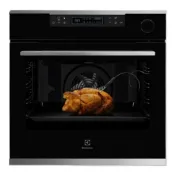 (店+)【Electrolux 伊萊克斯】KOCBP21XA 72公升嵌入式蒸烤箱｜嵌入式｜60公分｜低濕度蒸烤｜溫度探針｜LCD面板｜