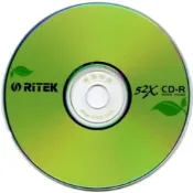 錸德 Ritek 環保綠葉 52X CD-R  50片